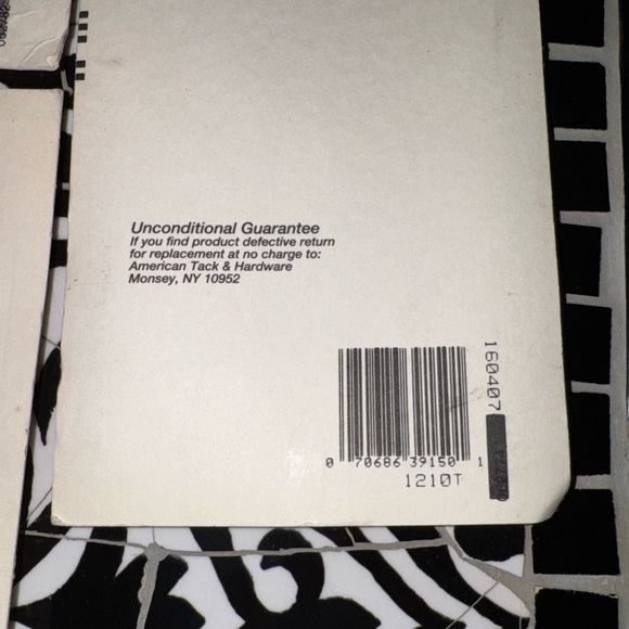 3 Vtg NOS American Tack & Hardware Faux Marble Switch Plate Covers Set of 3 - Picture 7 of 7